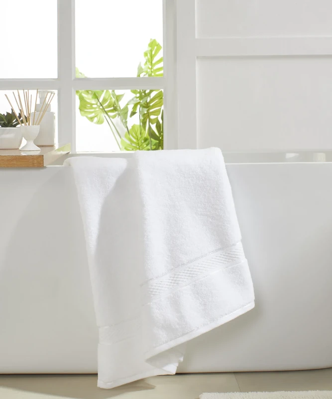 Soft & Plush 75X140 Cms 500 GSM Bath Towel White